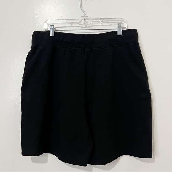 Juicy Couture Black High Waist French Terry Sweat Shorts Size XL - Picture 7 of 9